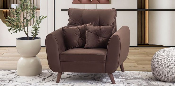 Sillón Aria Soft Cocoa