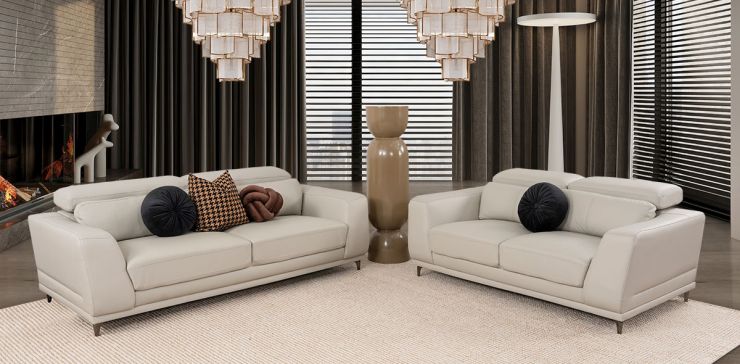 Sala Piel Lecce Beige
