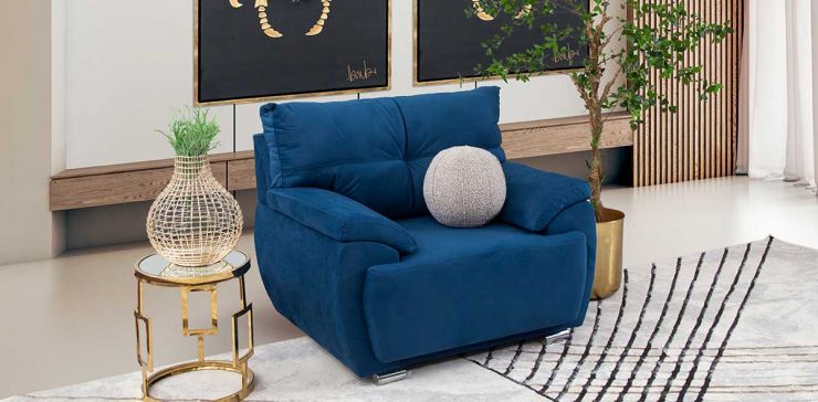 Sillón Cartagena Soft Azul