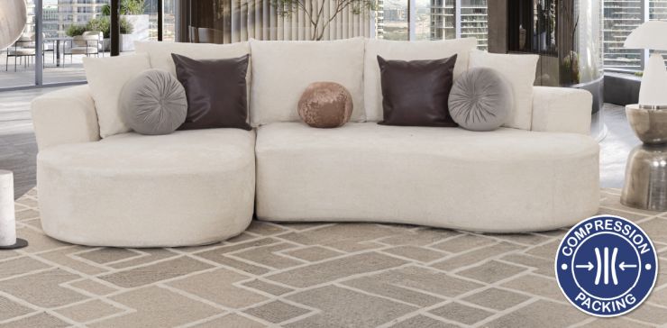 Sala En L Atellier Beige