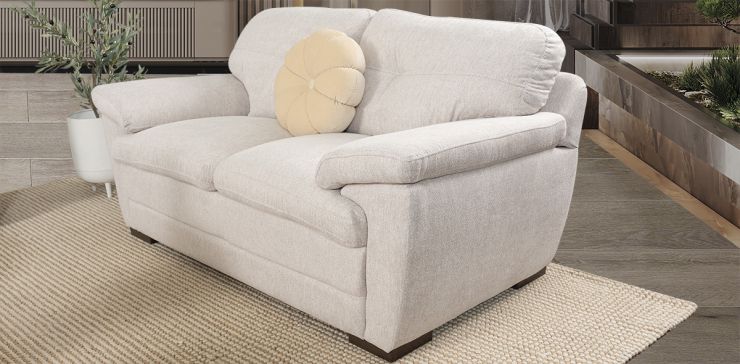 Sofá 2 Plazas Jerry Promo Beige (Boal)