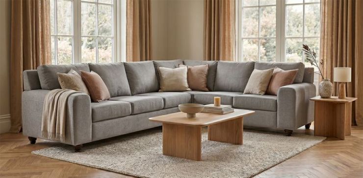 Sala Modular Derecha Rocco HS Gris