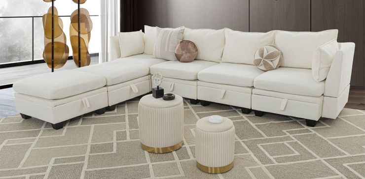 Sala Modular Glimer Beige