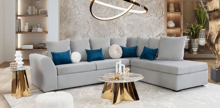 Sala Modular Derecha Stanza Gris