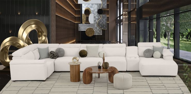 Sala Cloe CL Beige 6 Piezas