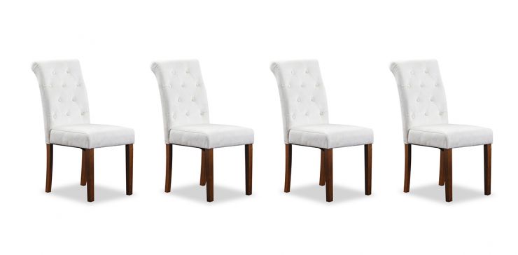 Juego De Sillas Kara Beige 4 Piezas