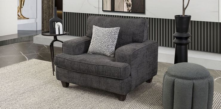 Sillón Atlántica Gris 