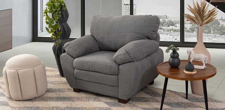 Sillón Bruselas Gris