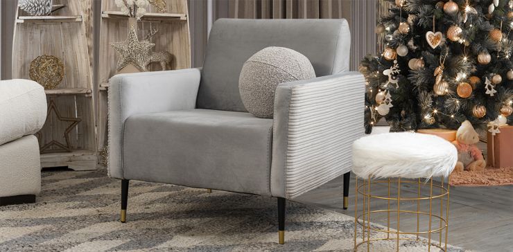 Sillón Ocasional Litt Gris