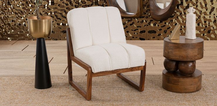 Sillón Ocasional Nuve CL Beige