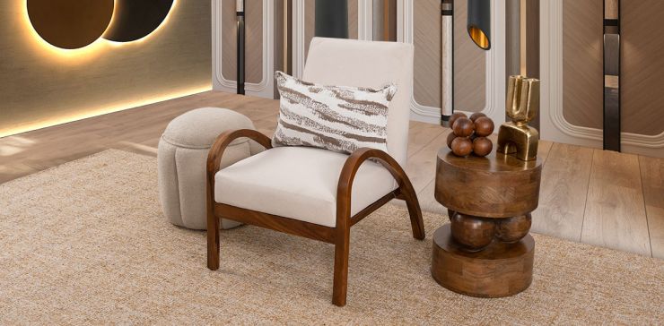 Sillón Ocasional Witt CL Beige