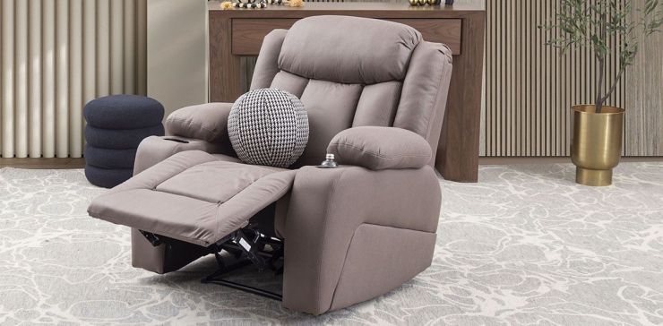 Sillón Reclinable Max Beige