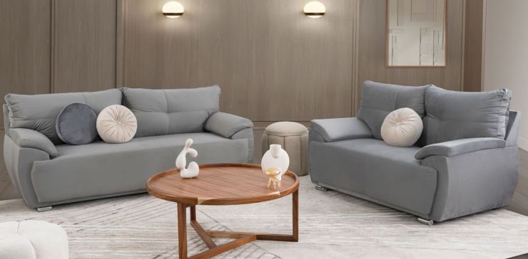 Sala Cartagena Soft Gris Oxford 
