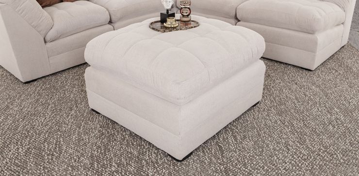 Ottoman Morrison New Beige