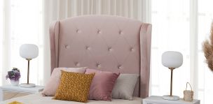 Cabecera Matrimonial Perla Plus Palo de Rosa