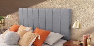 Cabecera King Size American Gris 