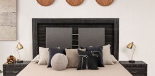 Cabecera King Size Cairo Plus Gris