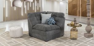 Sillón Esquinero Morrison New Gris