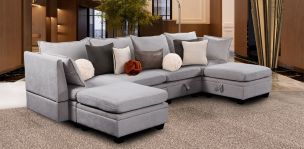 Sala Modular Glimer Gris
