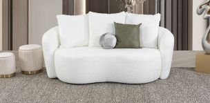 Sofá 2 Plazas Cornelia CL Blanco