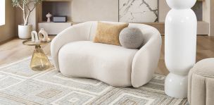 Sofá 2 Plazas Silencio Blanco