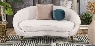 Sofá 2 Plazas Abrassi Beige