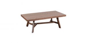Mesa Comedor 240 X 120 Cm Veliero CL Café Nogal
