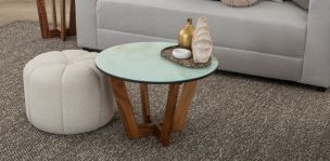 Mesa de Centro Owen Gris Cristal