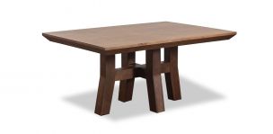 Mesa Comedor Rectangular Kansas 160 X 110 Cm Café