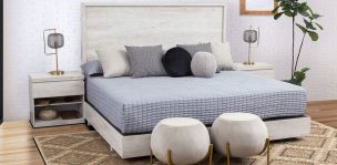 Recámara King Size Con Buros Junior Haiti 3 Piezas