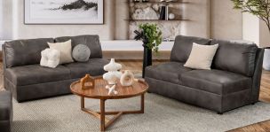 Sala Gea New Montana Gris 2 Piezas