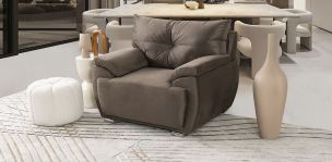 Sillón Cartagena Soft Cocoa