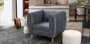 Sillón Castell Gris Oxford