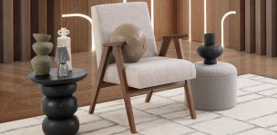 Sillón Ocasional Norton Fiora Linen