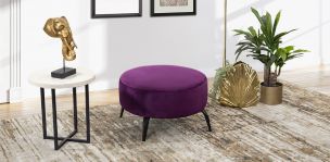  Taburete Mediano Bellavue Morado 