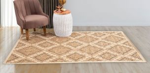 Tapete Decorativo 244 X 152 Cm Niza 2005R Beige