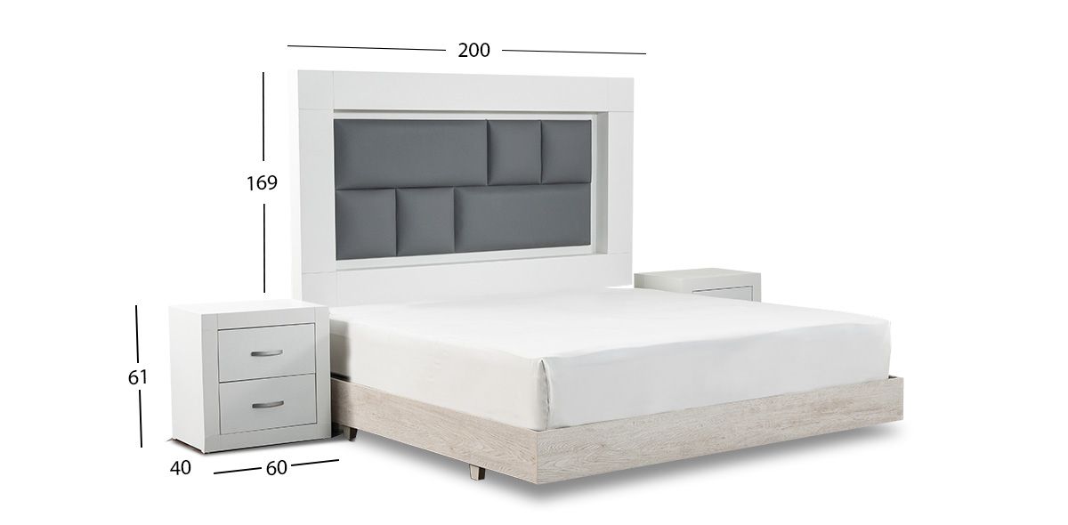 Recámara King Size Bali Vintage 3 Piezas