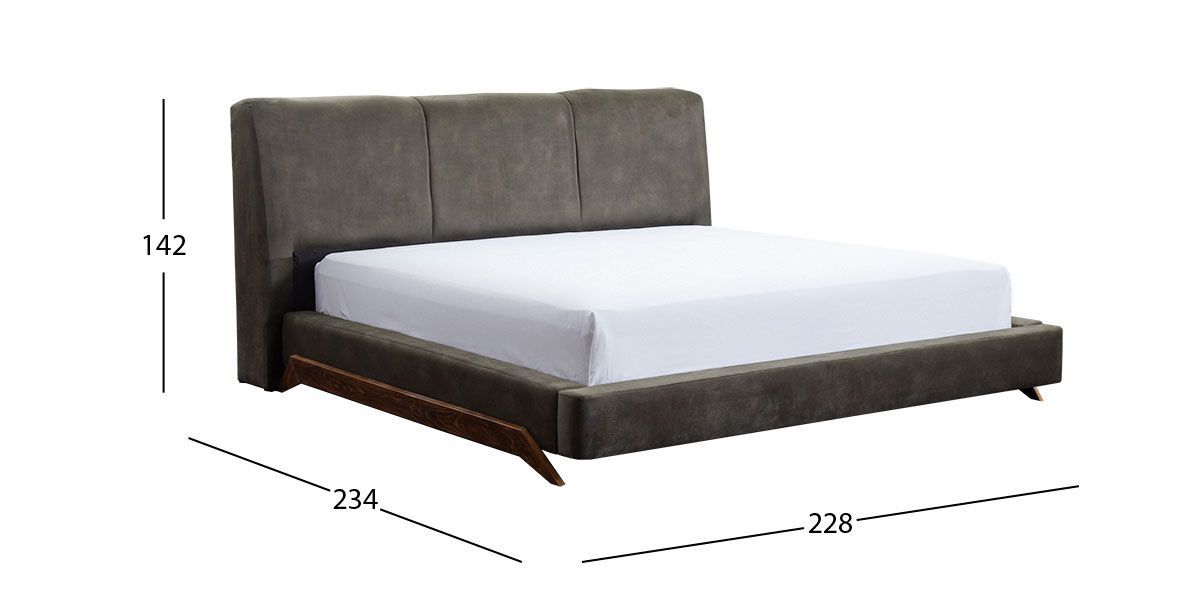 Cama King Size Hanna Verde