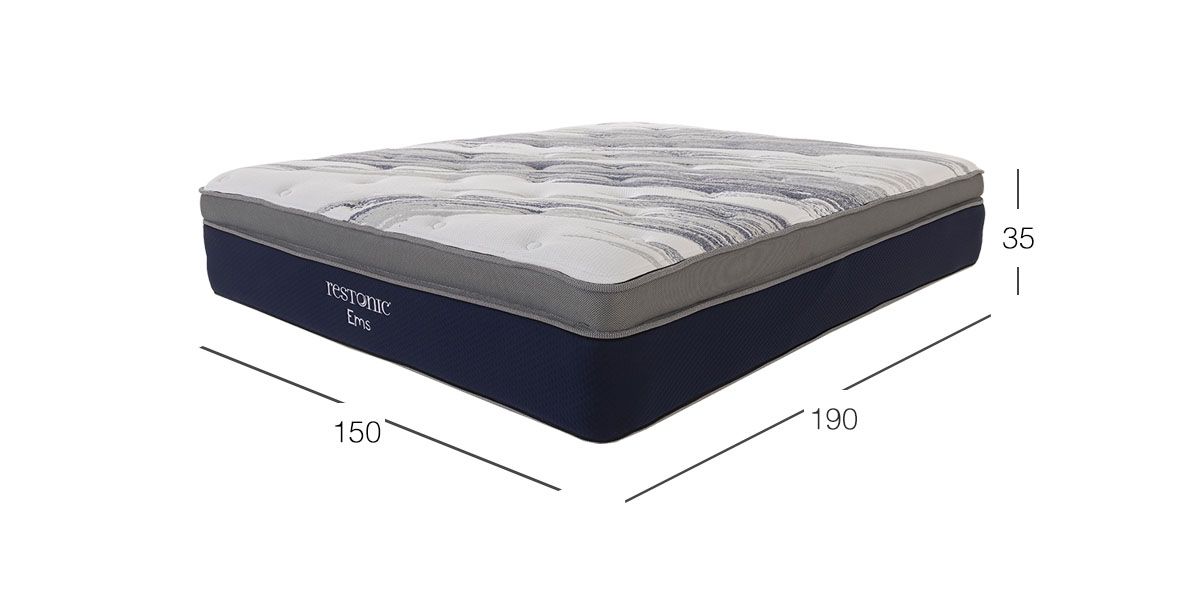 Colchón Restonic Queen Size Ems 