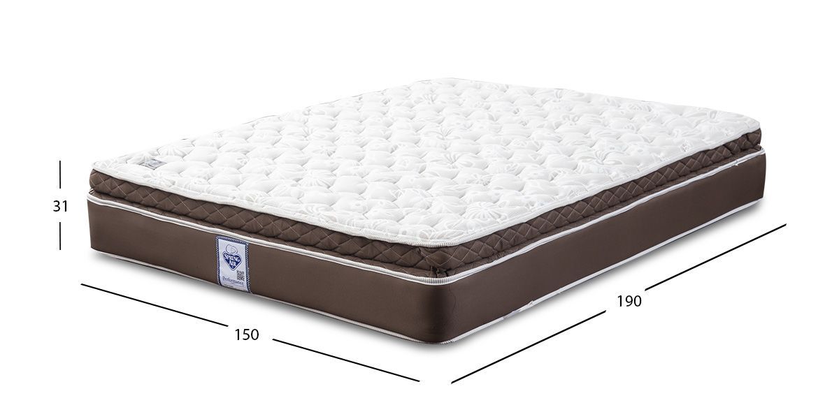 Colchón Queen Size Douglas Semi-Flex 