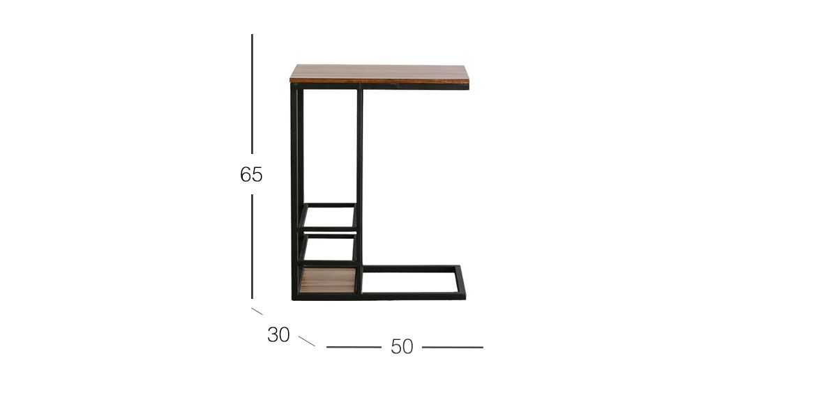 Mesa De Centro Amira  CW-PG Café
