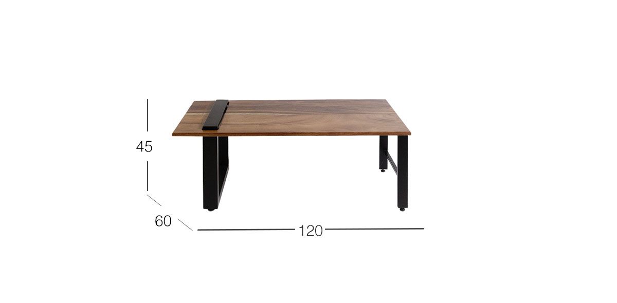 Mesa De Centro Obsidian  CW-PG Café