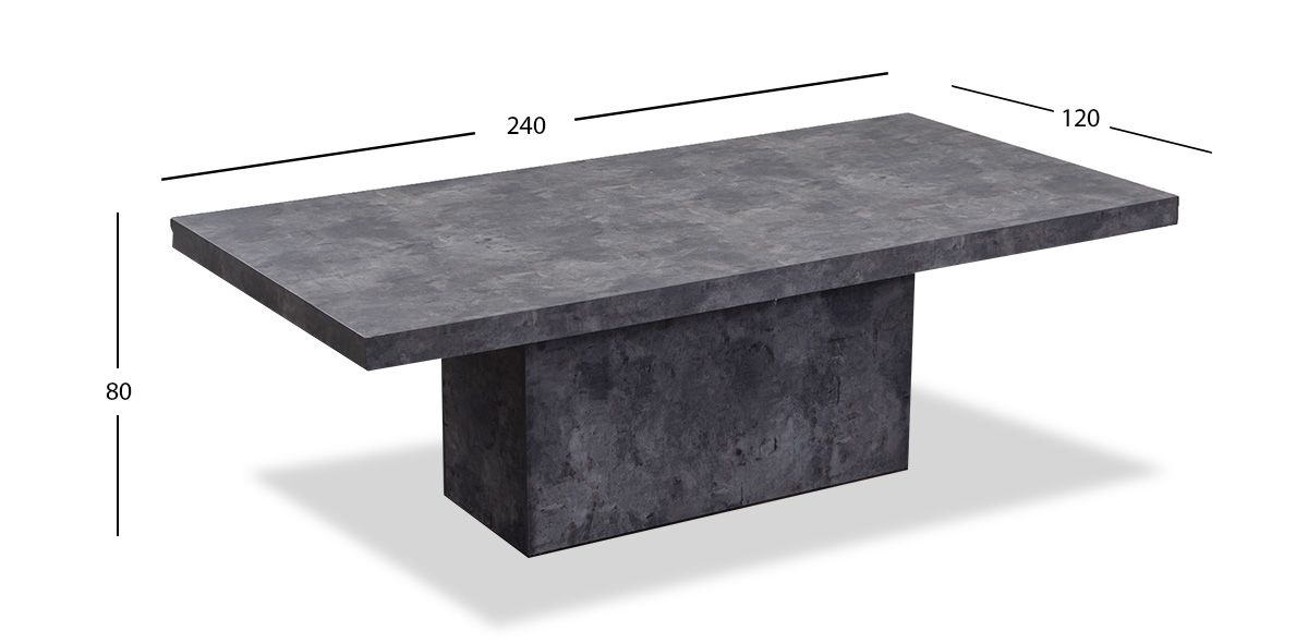 Mesa Comedor Stone 240 cm