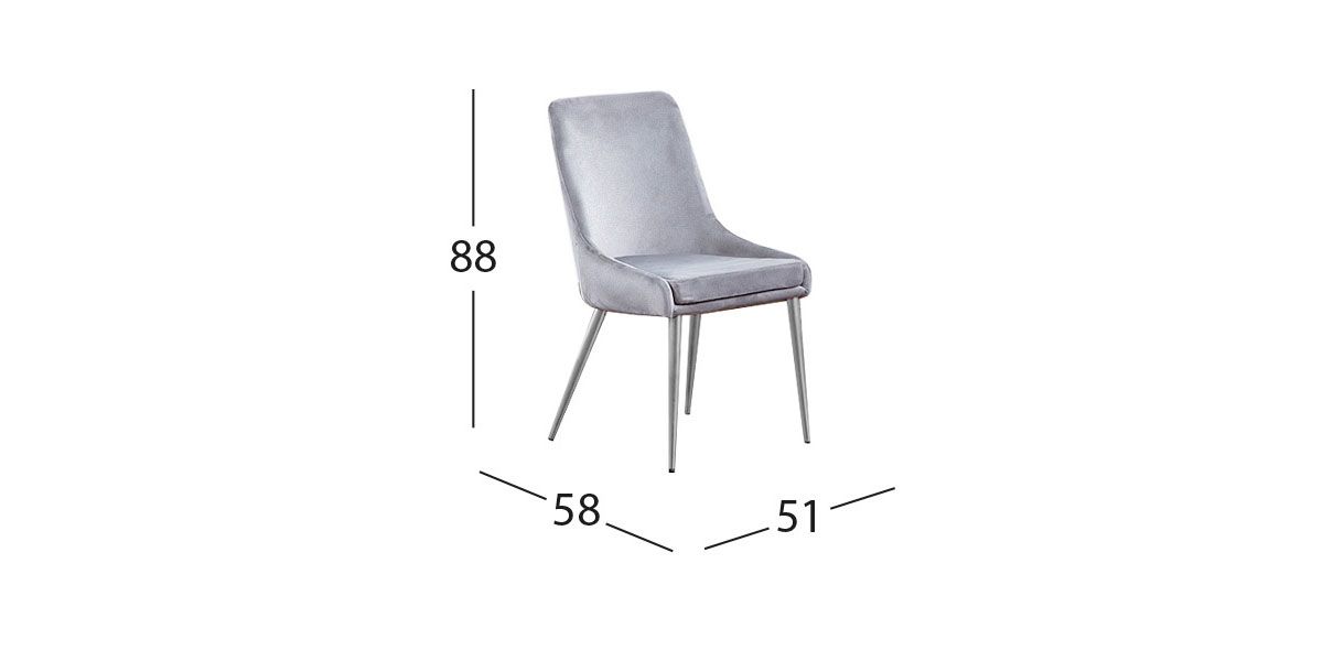 Silla Enkel II Gris