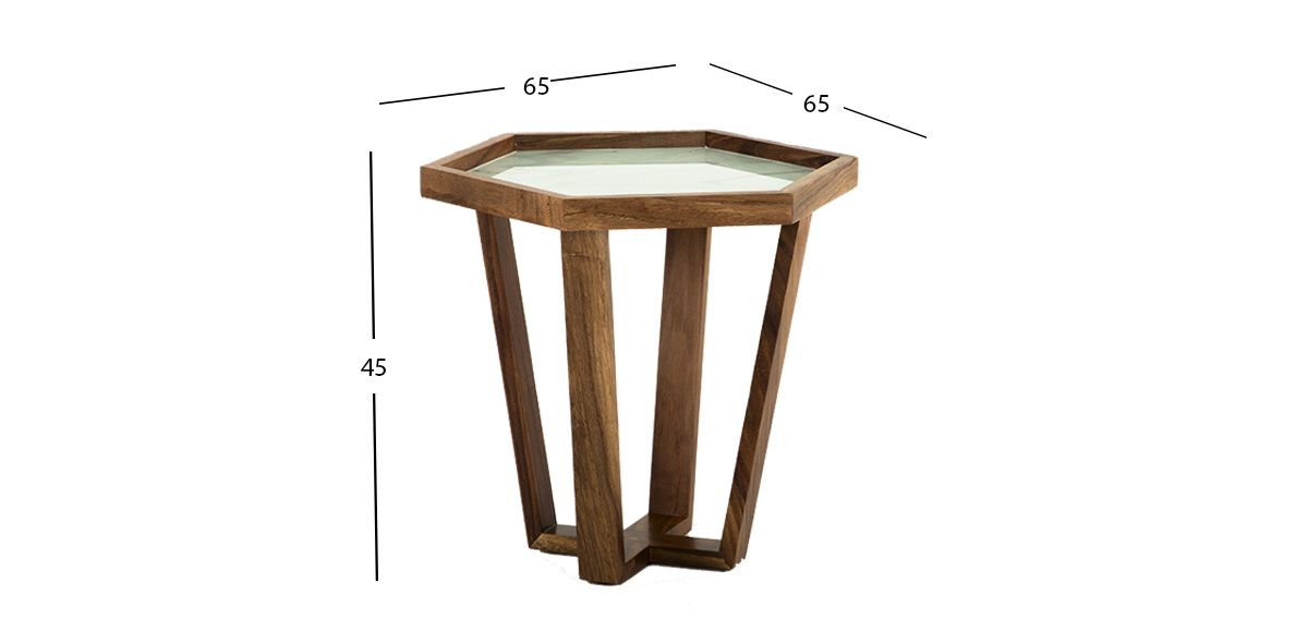Mesa De Centro Victory New Gris