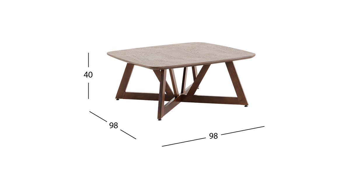 Mesa De Centro Valenza Café