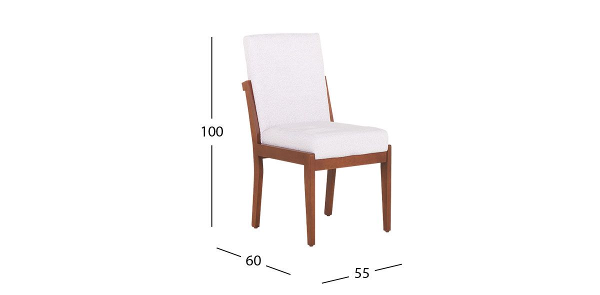 Silla Creta PL Blanco Winter