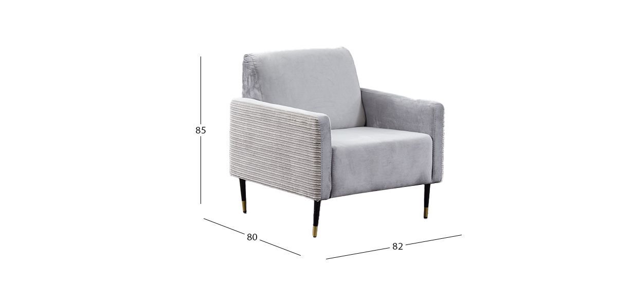Sillón Ocasional Litt Gris