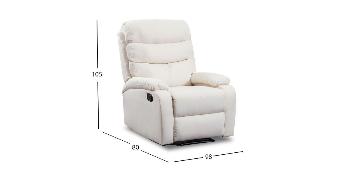 Sillón Reclinable Manual Flirt Beige