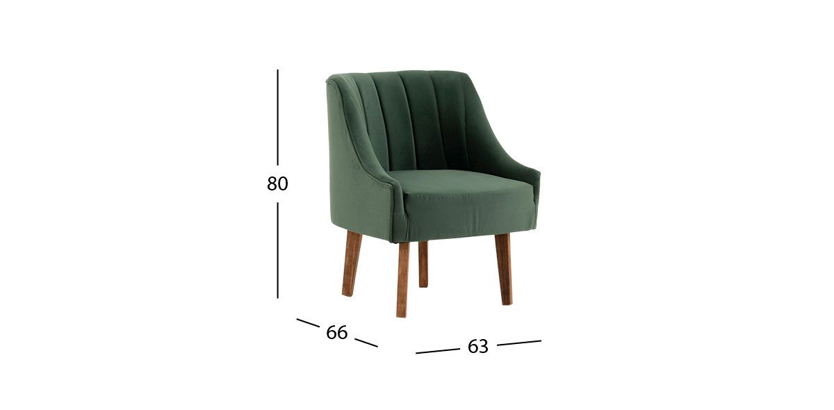 Sillón Ocasional Dante Verde